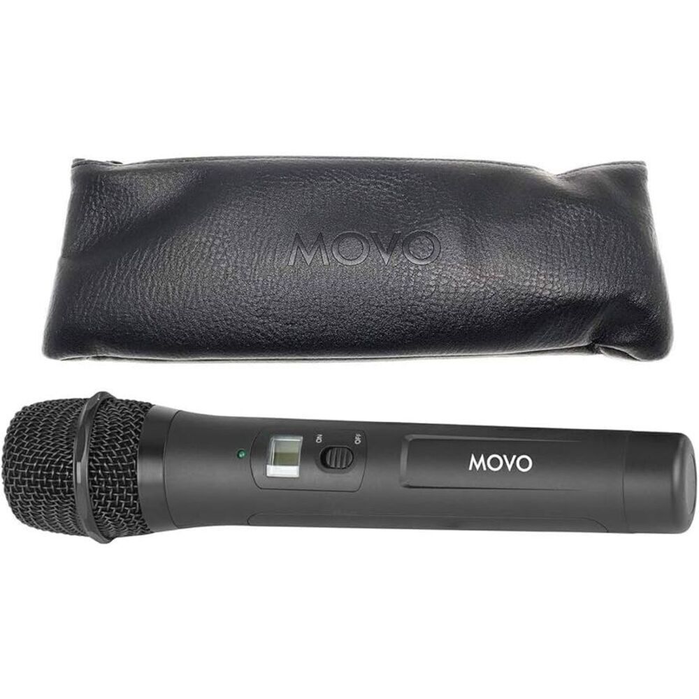 Movo WMX-20 TH Handheld Wireless Microphone with Built-in Transmitter- Cardioid